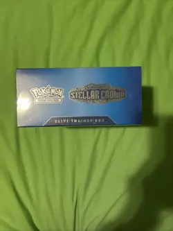 Pokemon TCG Stellar Crown Elite Trainer Box ETB Sealed - Image 4