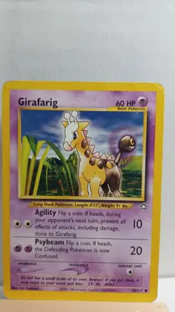 Girafarig [HP] - Pokemon TCG Neo Genesis 58/111 [Common] - Image 1