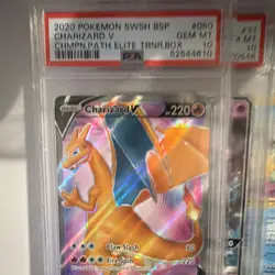 2020 Pokemon Charizard V SWSH050 Sword & Shield Promo Holo (PSA 10) - Image 1