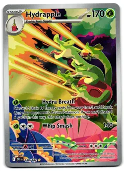 Hydrapple 188/182 - Illustration Rare Destined Rivals Pokemon TCG 2025 - NM Card - Image 1