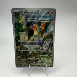 Pokemon TCG Charmander SVP 044 Scarlet & Violet Promo Full Art Holo HP 60 Card - Image 1