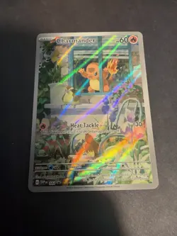 Charmander SVP 044 Promo Full Art Holo Scarlet & Violet Pokemon Card - Image 1