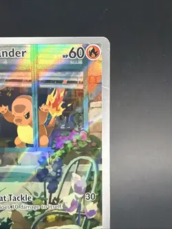 Pokemon Charmander TCG Scarlet & Violet Promo 044 Full Art Holo Card - Image 2