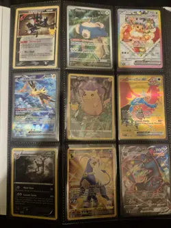 Pokemon Binder With A Mix Of Random Cards English & Japanese - Image 2