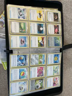 Large Bundle of Pokemon Cards with Binder Folder and Some Lose Cards - Image 2