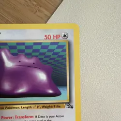 Pokemon TCG Ditto Fossil Set Non-Holo Rare #18/62 LP-NM - Image 4