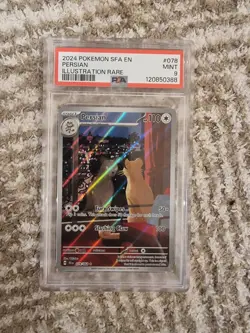 Pokemon TCG Shrouded Fable Persian 078/064 PSA 9 English Card - Image 1