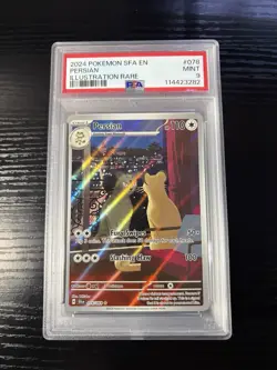 Pokemon TCG Persian 078/064 Shrouded Fable Illustration Rare PSA 9 - Image 1