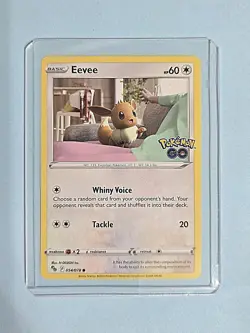 2022 Eevee 54/78 - Pokemon GO - NM/MINT Pokemon Card TCG - Image 2