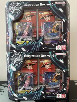 One Piece Card Game Illustration Box Vol. 6 Lot Of 2 - Image 1