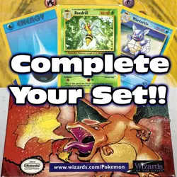 1999 Pokemon TCG Base Set | Save ⏱ and 💲 | Free Shipping (Complete Your Set) - Image 1