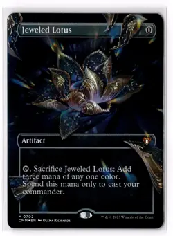 Jeweled Lotus (Borderless) 702 Commander Masters Foil NM - Image 1