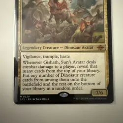 Gishath, Sun's Avatar The Lost Caverns of Ixalan Regular - Image 2