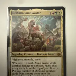 Gishath, Sun's Avatar The Lost Caverns of Ixalan Regular - Image 3