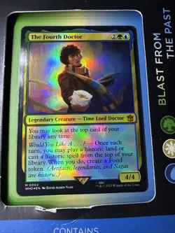 Magic The Gathering Universes Beyond Doctor Who Fourth Doctor Commander Deck NEW - Image 3