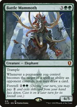 MTG Battle Mammoth ** Battle for Baldur's Gate ** English (NM) - Image 1