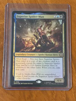 FOIL MTG Spider-Man R Superior Spider-Man #0155 MAGIC THE GATHERING - Image 2