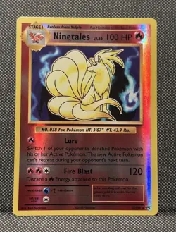 Ninetails 15/108 Reverse Holo 2016 XY Evolutions Pokemon TCG | NM - Image 1