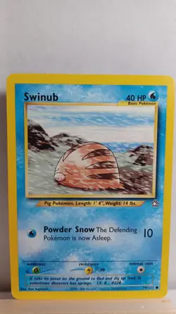 Swinub [MP] - Pokemon TCG Neo Genesis 79/111 [Common] - Image 1