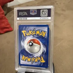 2000 POKEMON BASE SET 2 #4 CHARIZARD-HOLO PSA 8 - Image 5
