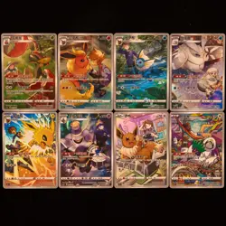 8 Pcs Full Set| Eevee CSEevee CSGC-007/008 Pokemon Card Chinese #7 - Image 1