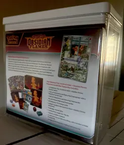 Pokemon Center Exclusive Obsidian Flames ETB Elite Trainer Box New Sealed - Image 2