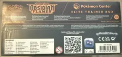 Pokemon Center Exclusive Obsidian Flames ETB Elite Trainer Box New Sealed - Image 5