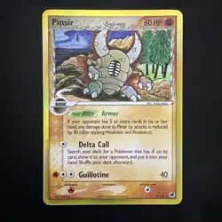 Pokemon EX Dragon Frontiers Rare Holo Pinsir #9/101 Delta Species NM - Image 1