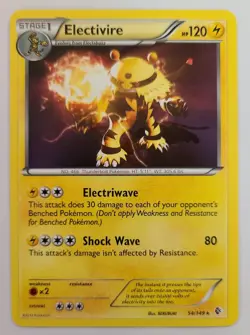 Pokemon ELECTIVIRE 54/149 Rare Boundaries Crossed Deck Exclusives 🍒 - Image 2