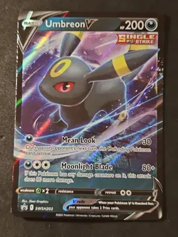 Umbreon V 2019 Pokemon SWSH Black Star Promo SWSH203 NM (1B) - Image 1