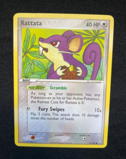 Rattata 71/109 Pokemon Team Rocket Returns Regular (LP) - Image 1