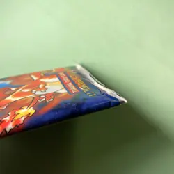 1999 Pokemon Charizard Base Set ShadowlessU Sealed Booster Pack WOTC Light VTG - Image 3