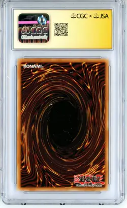 CGC Auto 10 Darren Dunstan Yu-Gi-Oh! TCG Toon Summoned Skull Spell Ruler SRL-073 - Image 2