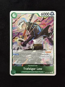 One Piece Illustration Box 6 : Trafalgar Law P-093 Alt Art Promo Rare - Image 4