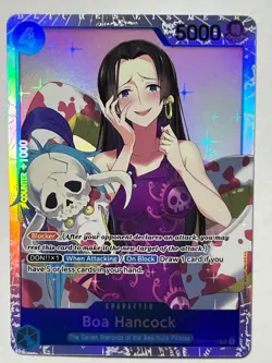 Boa Hancock OP01-078 One Piece TCG English SR Super Rare Foil - Image 1
