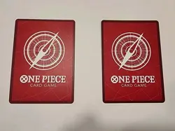 One Piece CCG Monkey.D.Luffy Alt-Art and Monkey.D.Luffy from ST29 - Image 2