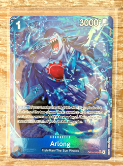 Arlong OP14-042 R (ALT ART) The Azure Seas Seven One Piece CCG ENGLISH - Image 1