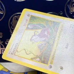 Pokemon TCG Rattata 61/102 Base Set Shadowless 1st Edition Common LP - Image 4