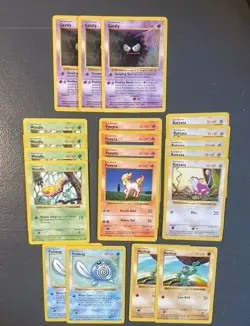 1999 POKEMON SHADOWLESS SET - Pick YOUR CARD LP Mint - - Image 1