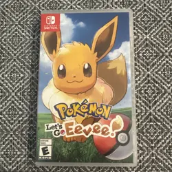 Pokemon Let's Go Eevee - Nintendo Switch Game Used Complete With Box 45496593971 - Image 1