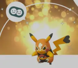 SuperRare ✨ Shiny Pikachu Libre Costume Pokemon Go ✨ - Image 4