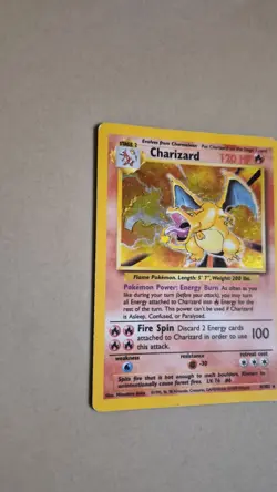 Charizard 4/102 Base Set 1999 Pokemon Card Holo Rare Holofoil Pokemon TCG - Image 3