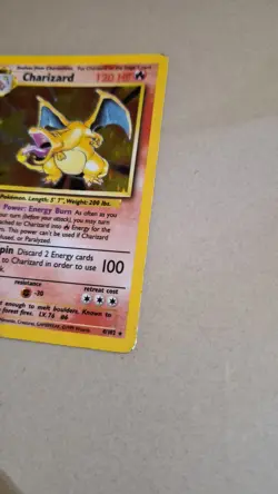 Charizard 4/102 Base Set 1999 Pokemon Card Holo Rare Holofoil Pokemon TCG - Image 4