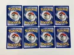 Vintage Lot Of 8 Gym Pokemon Cards Sabirna’s Gastly Haunter Psyduck - Image 2