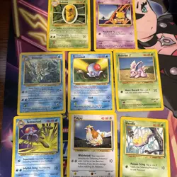 Pokemon TCG LEGENDARY COLLECTION LOT of 8 Cards - NM/LP Vintage 2002 - Image 1