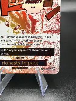 ONE PIECE - HONESTY IMPACT - OP11-018 - ALT ART RARE MANGA EVENT - ENGLISH - Image 5