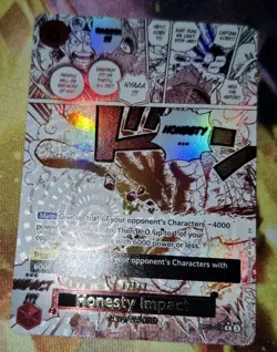 ONE PIECE - HONESTY IMPACT - OP11-018 - ALT ART RARE MANGA EVENT - ENGLISH - Image 1