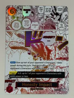 ONE PIECE - HONESTY IMPACT - OP11-018 - ALT ART RARE MANGA EVENT - ENGLISH - Image 1