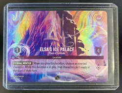 2024 Disney Lorcana Elsa's Ice Palace Tournament Promo Challenge Top 32 #7/C1 - Image 1