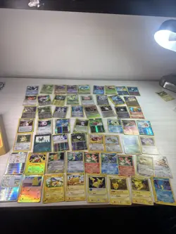 Lot Of 58 1999-2010 Vintage Pokemon Cards. WOTC, Mostly Holo! MP-Damaged - Image 1